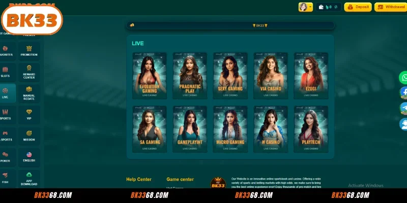 An Overview of Casino at BK33