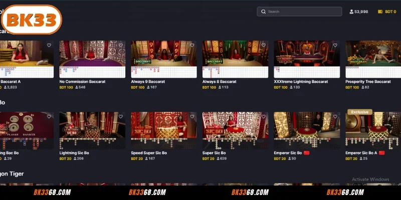 Leading Brands Partnering with Casino at BK33